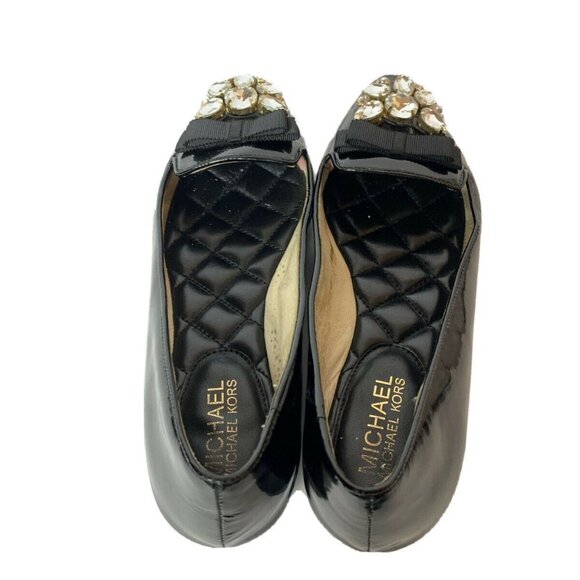 Michael Kors Felicity Flat Shoe in Black - Picture 9 of 11